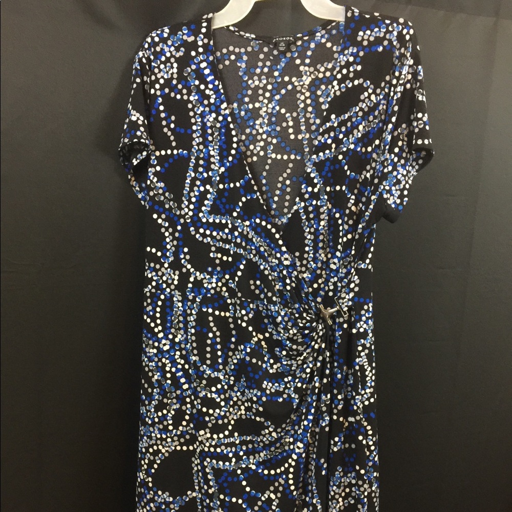 George knee length dress